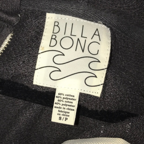 Charcoal Grey billabong tribal print sweatshirt - Picture 4 of 5